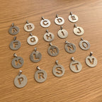 initial necklace 2 rounds