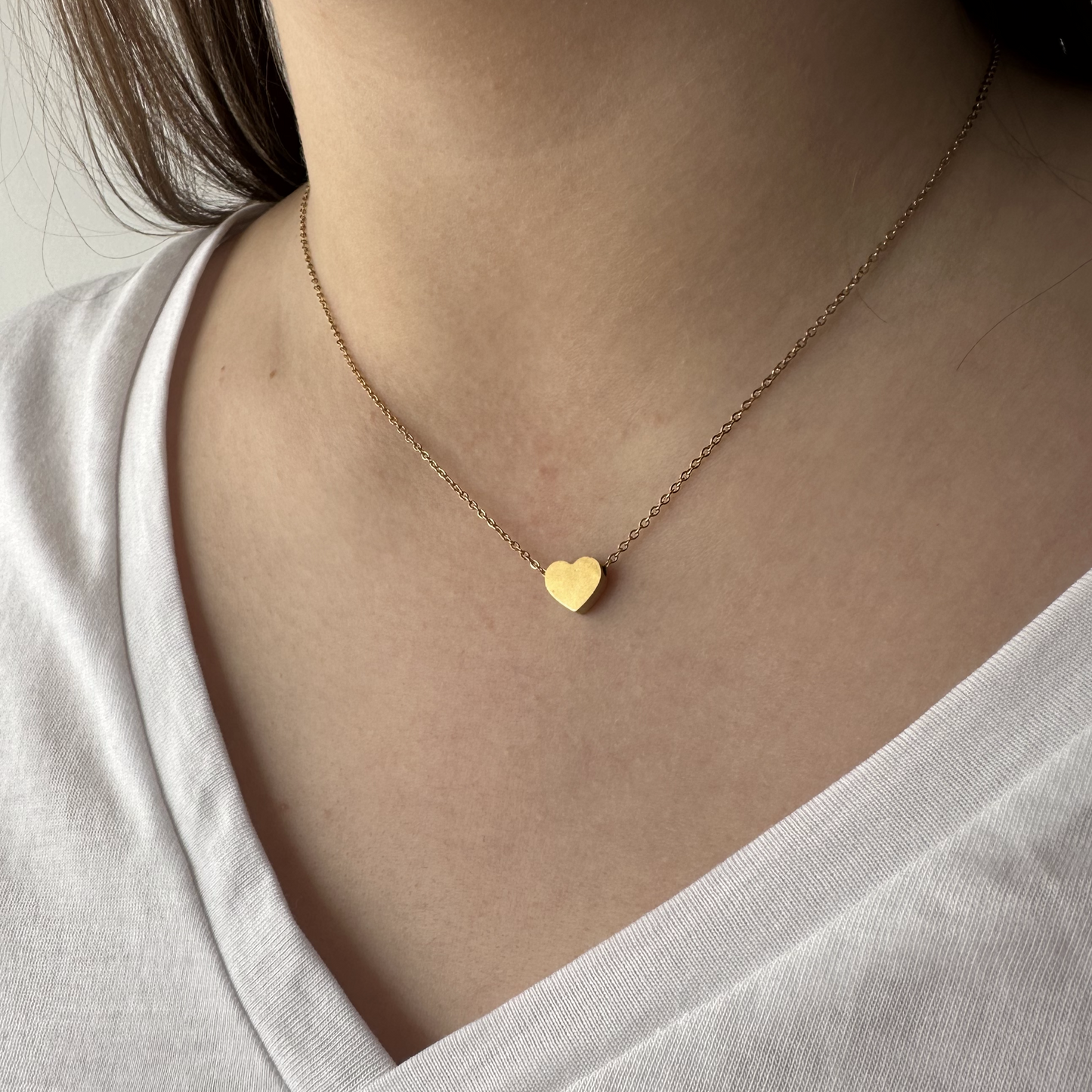 Colar coração pequeno