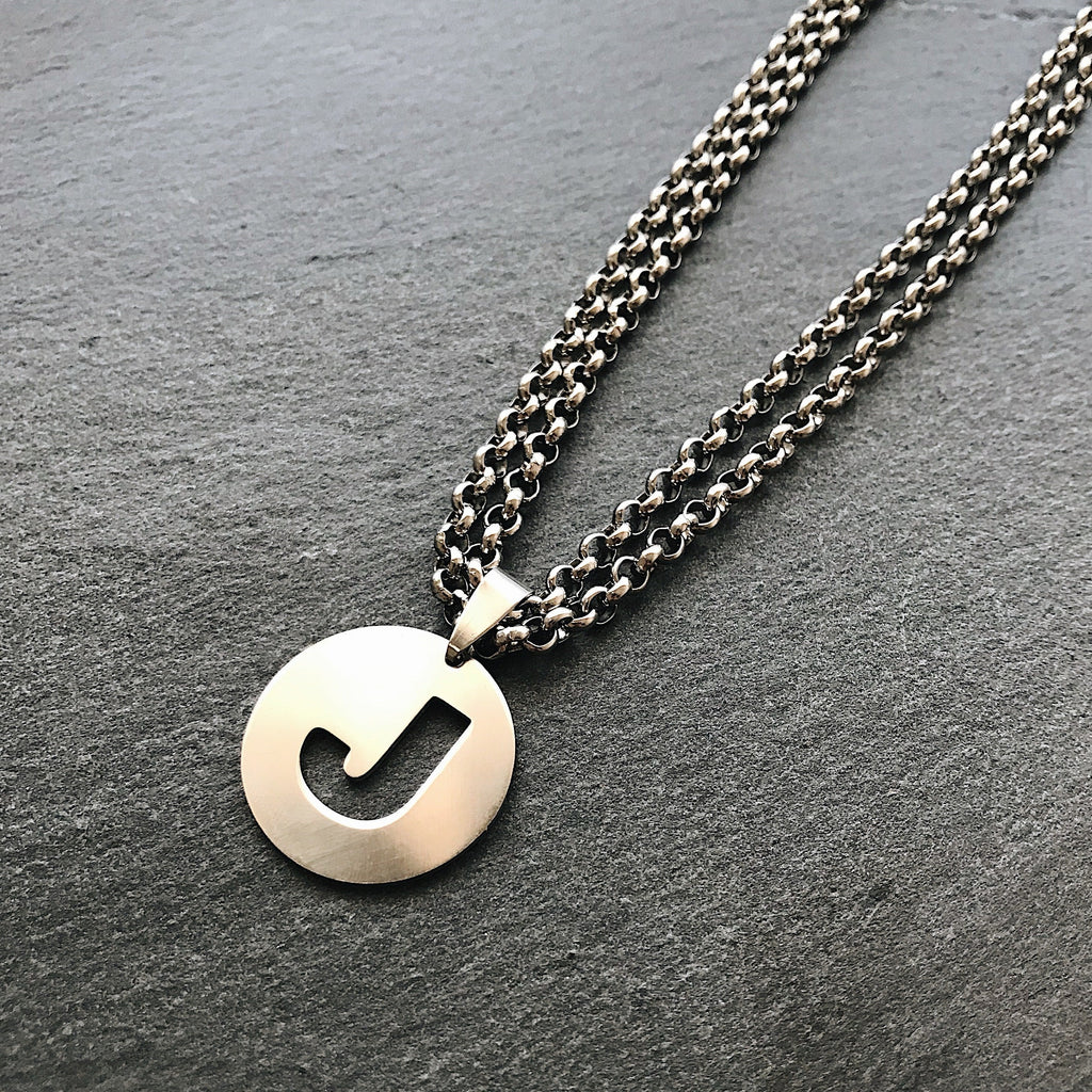 initial necklace 2 rounds